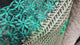 Embroidered Lace Fabric with Floral Border(#EM09) By Yard