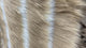 Faux Fur Fabric – Beige & White Stripe(#FF03) by Yard