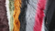Faux Fur Fabric - Multicolor Striped (#FF06) By the Yard