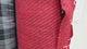 Red Black Tweed Textured Woven Fabric – By the Yard