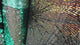Holographic Sequin Mesh Fabric – Iridescent Firework Design(#SPI06)By Yard