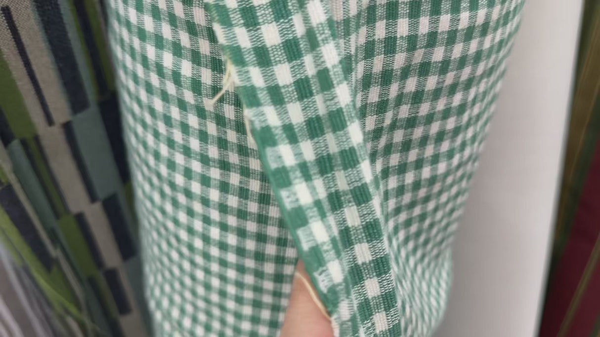 Gingham Check Poly Cotton(#GCP01) / by Yard