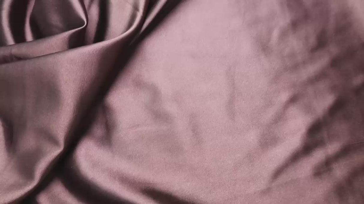 Stretch Satin Fabric(#SS01) - Brown / by Yard