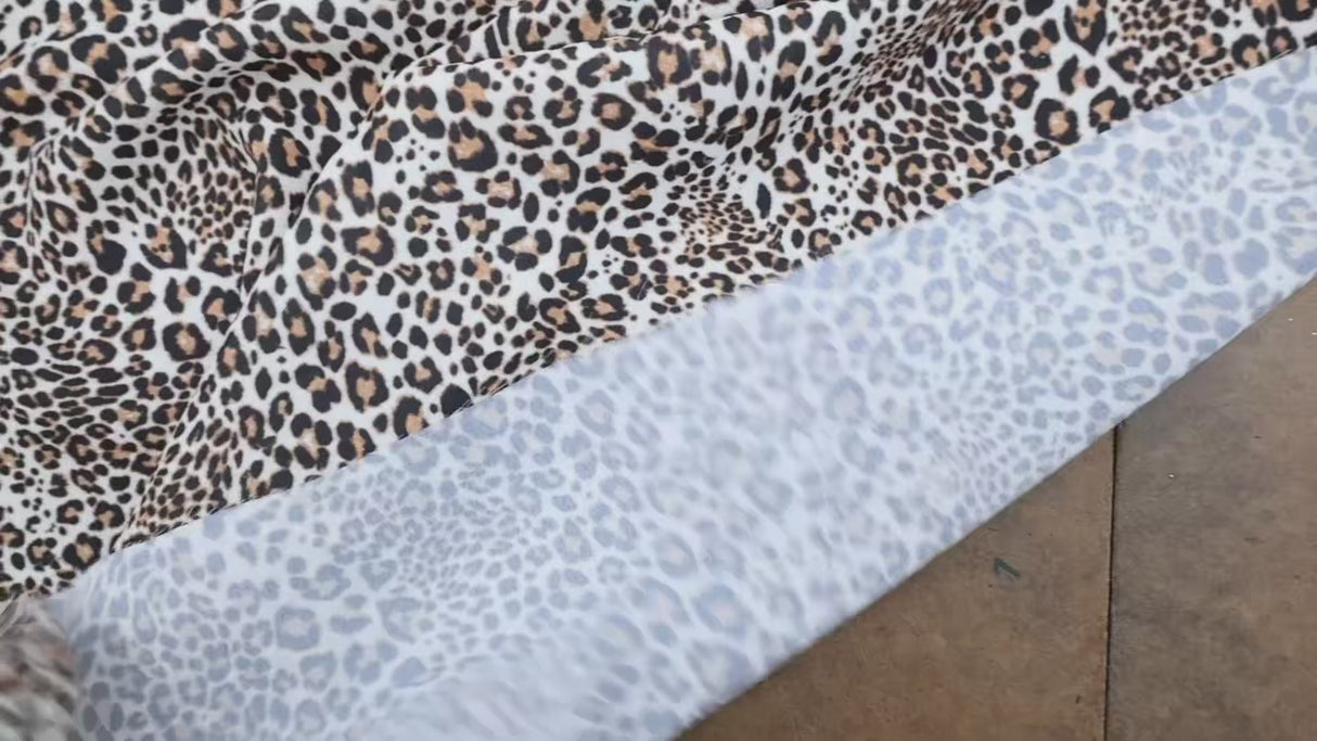 Matte Crepe Georgette Chiffon Fabric By the Yard