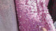 Allover Matte Pink Sequin Lace Fabric – Subtle Sparkle(#SPI05)By Yard