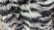 Faux Fur Fabric – Black & White(#FF01) by Yard