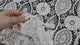 Embroidered Lace Fabric –White(#ELA01)/By Yard