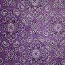 Cotton-Blend Fabric, Paisley-Bandana Motif Pattern(7 Colors) - By the Yard