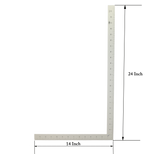 Metal Ruler Set:  Included Rulers(3 Curved Rulers, 1 Rectangle Ruler) #MRS01