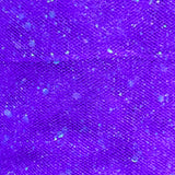 Glitter Pattern Tulle Mesh Fabric – Sparkling Dot, Speckle & Stripe Sheer Fabric for Dresses, Costumes & Crafts - By the Yard