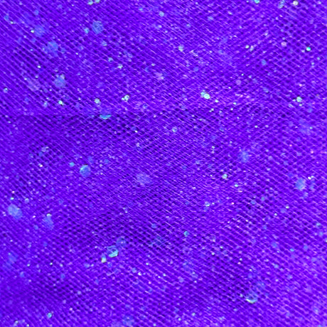 Glitter Pattern Tulle Mesh Fabric – Sparkling Dot, Speckle & Stripe Sheer Fabric for Dresses, Costumes & Crafts - By the Yard