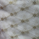 Printed & Glitter Tulle Mesh Fabric – Star, Floral & Celestial Pattern Sheer Fabric for Dresses, Costumes & Crafts - By the Yard