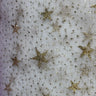 Printed & Glitter Tulle Mesh Fabric – Star, Floral & Celestial Pattern Sheer Fabric for Dresses, Costumes & Crafts - By the Yard