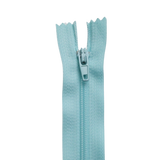Plastic Normal Zippers: 24", Closed-End, All-Purpose, BLUE Shade